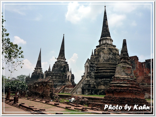 【大城】Ayutthaya的象徵 &#8211; Wat Phra Si San Phet（帕席桑碧寺） @跟澳門仔凱恩去吃喝玩樂